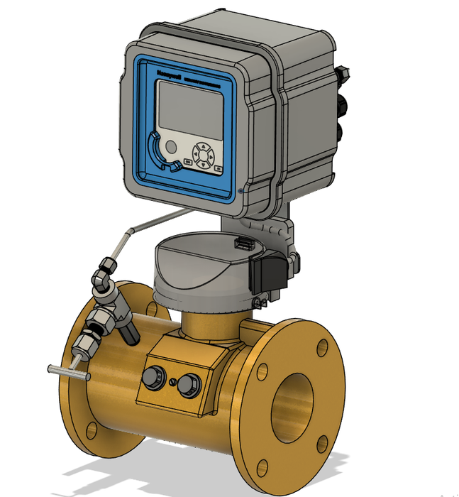 TRZ2 Turbine Gas Meter with Corrector/Datalogger