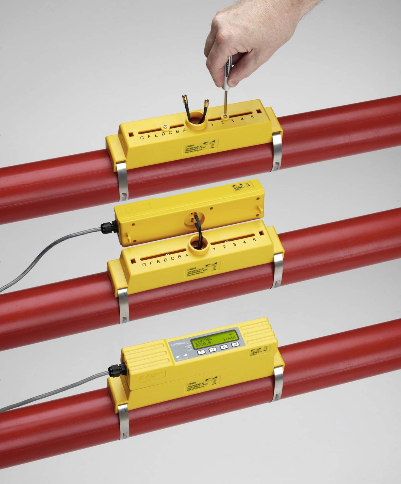 Clamp-on Ultrasonic Meters