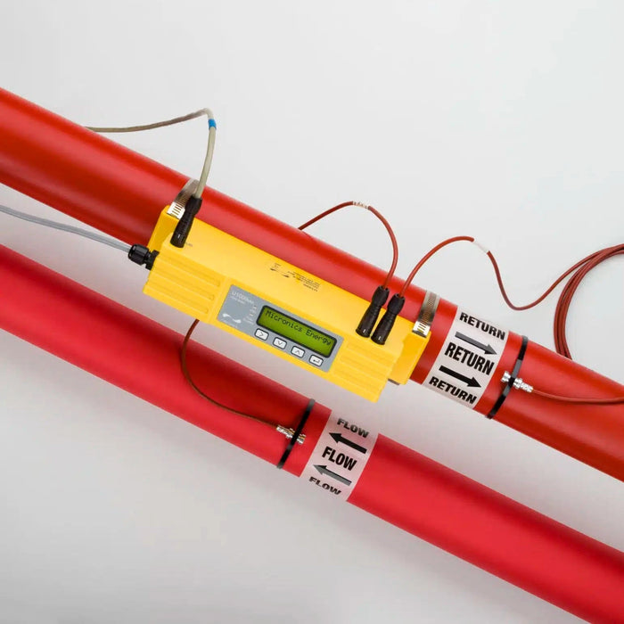 Micronics Ultrasonic BTU Water Meter - U1000 Clamp-on Flow/Heat Meter