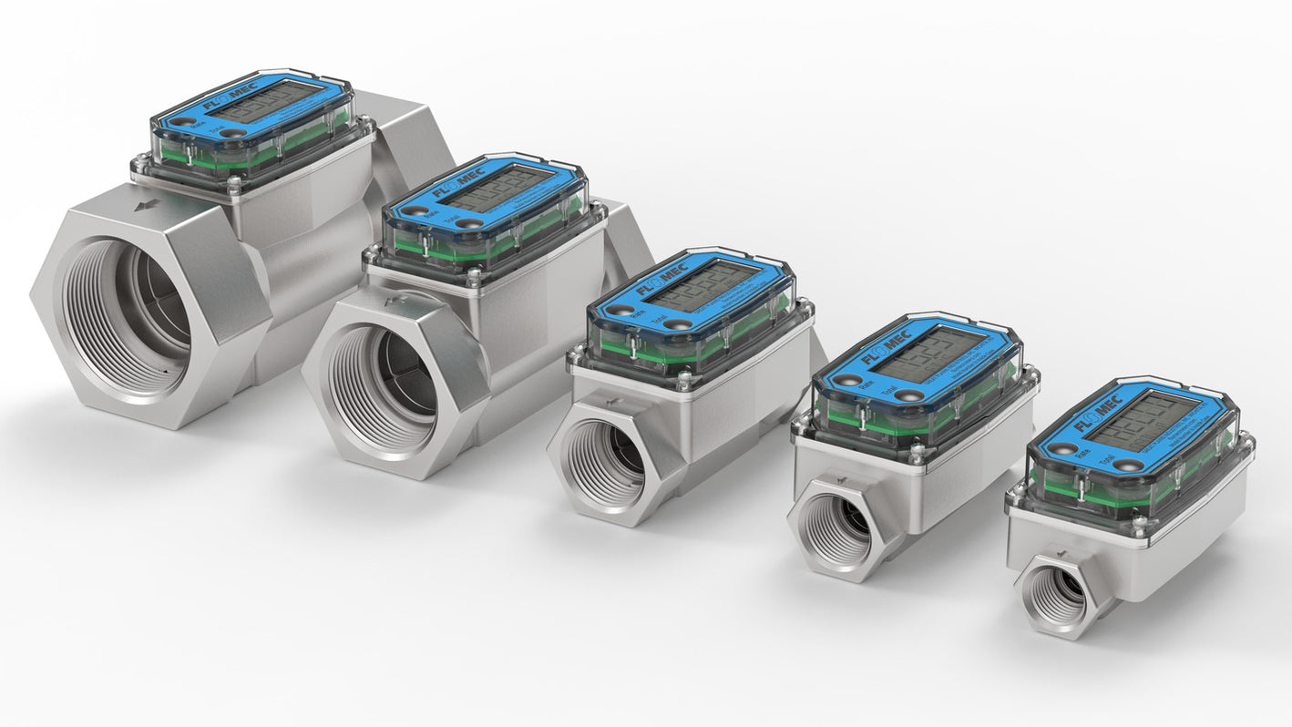 GPI Flomec G2 Series, Stainless Steel Turbine Flow Meter — Measurement