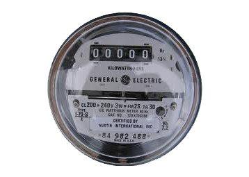 Industrial Meters - GE Kilowatt Hour Reconditioned Electric Meter